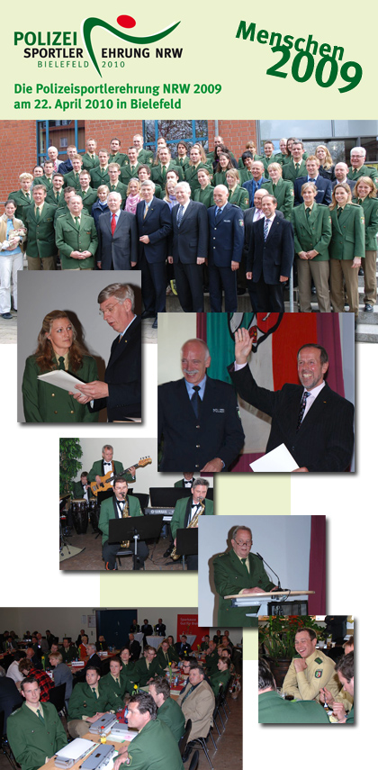 Polizeisportlerehrung NRW Bielefeld 2010